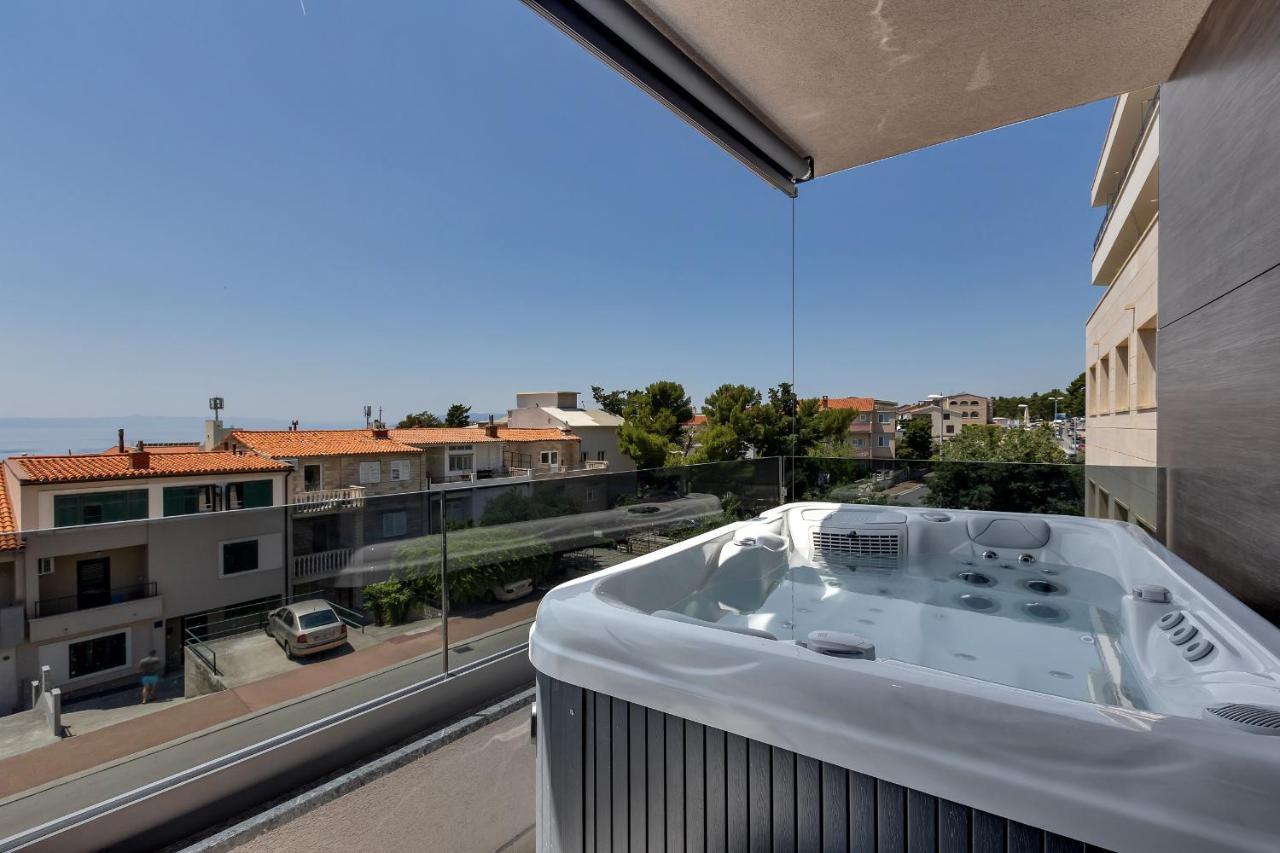 Lux Apartment Dolce Vita - Private Hottub Makarska Eksteriør bilde