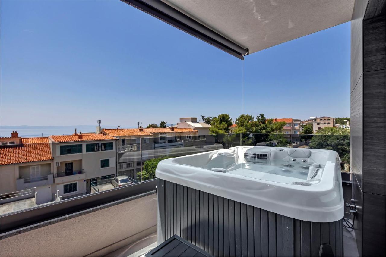 Lux Apartment Dolce Vita - Private Hottub Makarska Eksteriør bilde