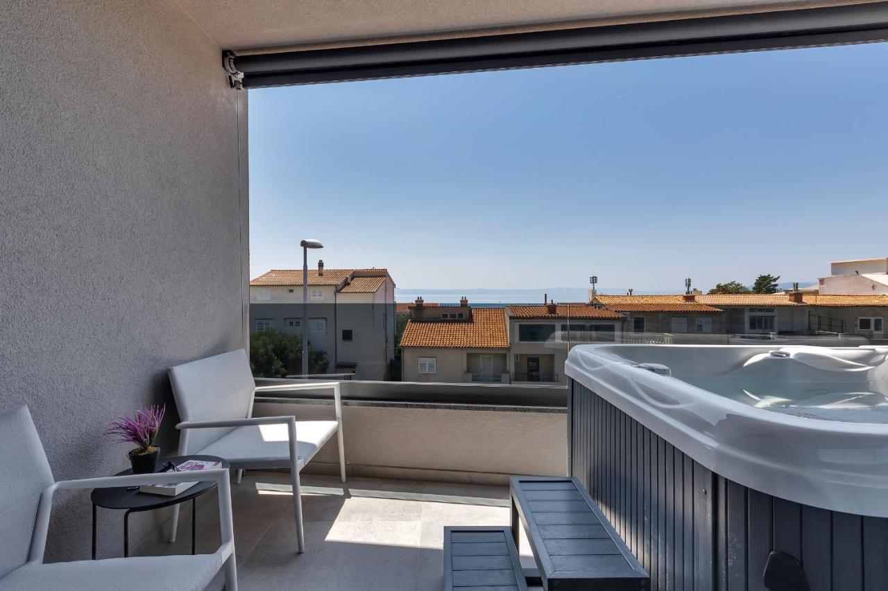 Lux Apartment Dolce Vita - Private Hottub Makarska Eksteriør bilde